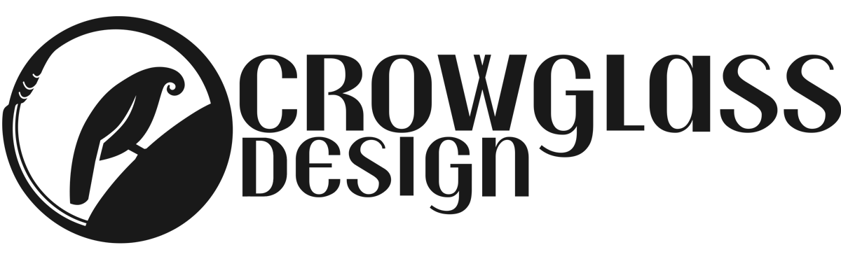 crowglass design logo
